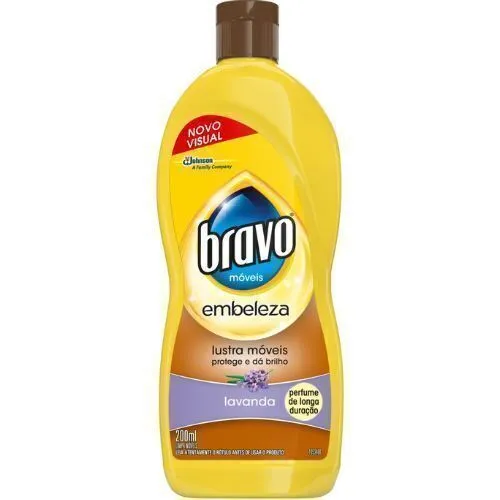 Lustra Móveis Bravo Lavanda 200ml