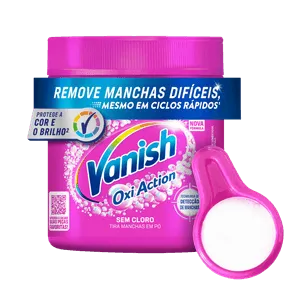 Tira-Manchas em Pó Vanish Oxi Action Multi Power Refil Econômico 400g