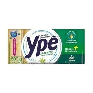 Sabão em Barra Ypê Aloe Vera 800g