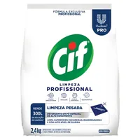 Limpador em Pó Cif Limpeza Pesada 2,4kg