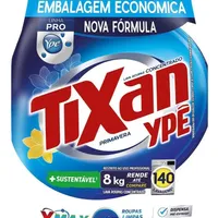 Sabão Em Pó Lava Roupas Tixan Ypê Primavera 8kg