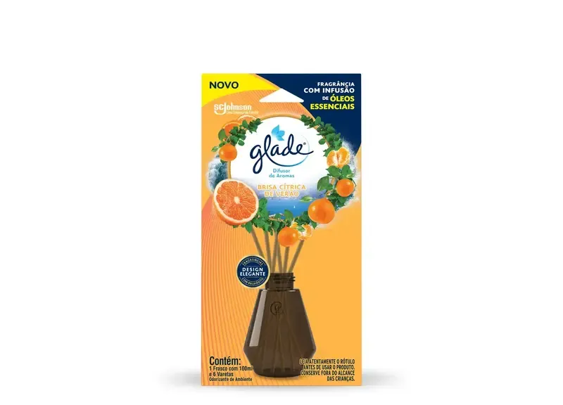 Difusor de Aromas Glade Brisa Cítrica de Verão 100ml