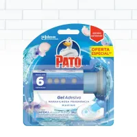 Pato Gel Adesivo Marine Refil 6 Discos com Aplicador Grátis
