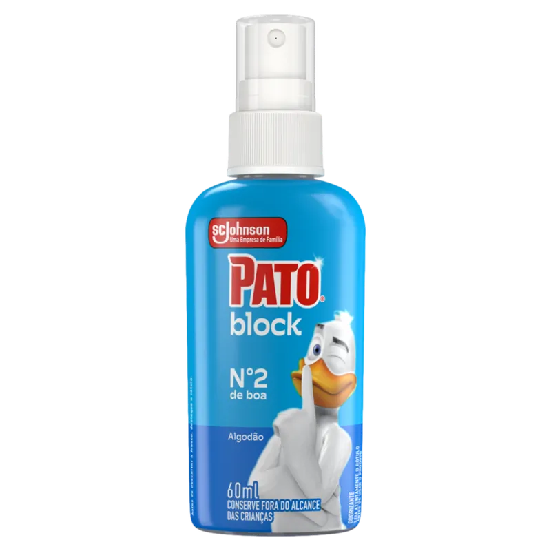 Pato Bloqueador de Odores Algodão 60ml