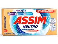 Sabão em Barra Assim Neutro 900g (5x180g)