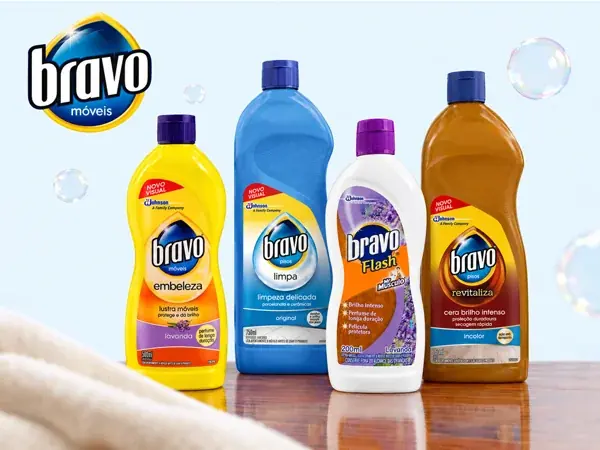 Linha de produtos Bravo
