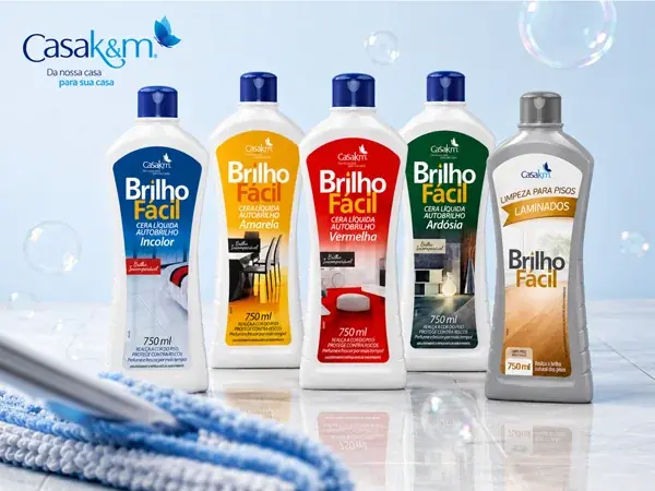 Linha de produtos Brilho Fácil