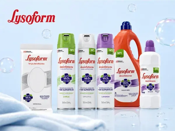 Linha de produtos Lysoform